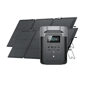 Generador Solar EcoFlow Delta 2 + 2 Paneles Solar 160w