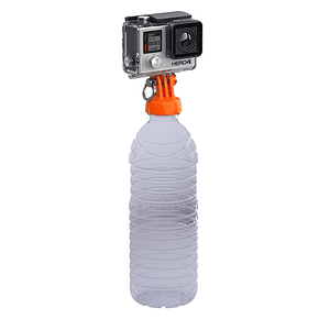 Soporte GoPro para Botellas Plásticas