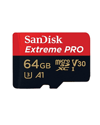 MicroSD Sandisk Extreme Pro 64GB 