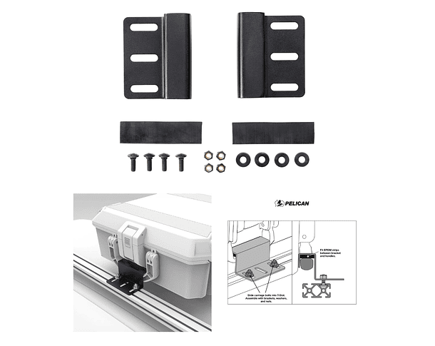 Kit Pelican Vault V800 para Rack de Techo