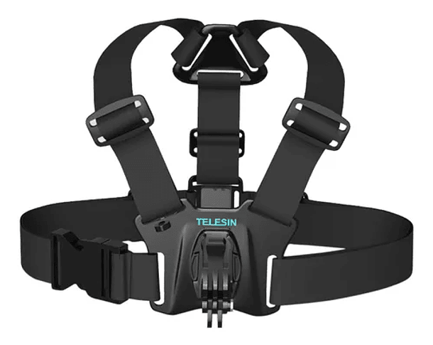 Kit 5 Accesorios para GoPro Hero 13 - MicroSD 64GB- Bolso- Chesty- Headstrap- Pack Adhesivos