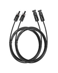 Cable Extension MC4 de 3mts Para Panel Solar