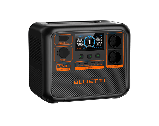 Estación de energía portátil BLUETTI AC70P