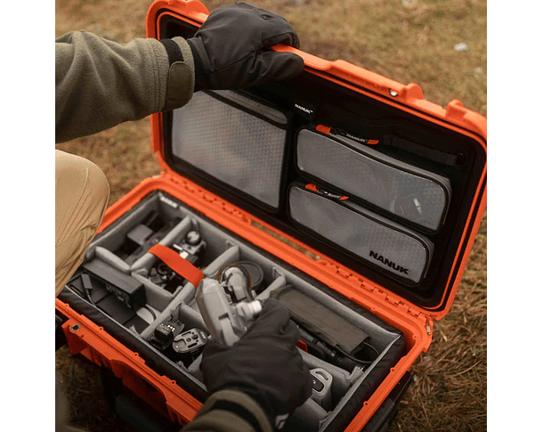 NANUK 935 Pro Photo Kit - Orange