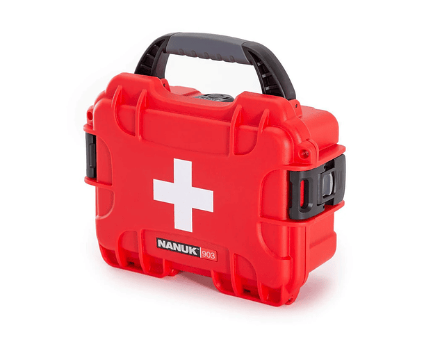 NANUK 903 Estuche de primeros auxilios - Rojo