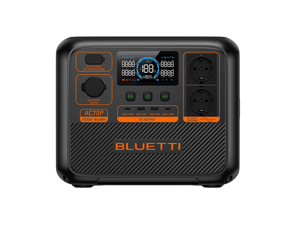 Estación de energía portátil BLUETTI AC70P