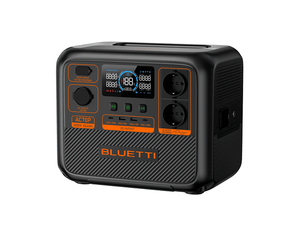 Estación de energía portátil BLUETTI AC70P