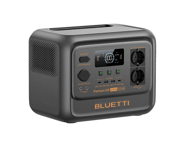 Generador Solar Bluetti Premium 100V2 + Panel Solar 200w
