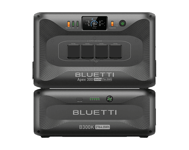Estación de energía BLUETTI Apex 300 + B300K