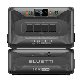 Estación de energía BLUETTI Apex 300 + B300K