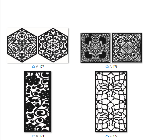 1000 archivos dxf