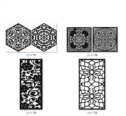1000 archivos dxf