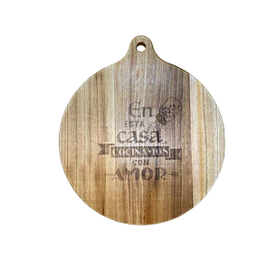 Tabla de cocina personalizada