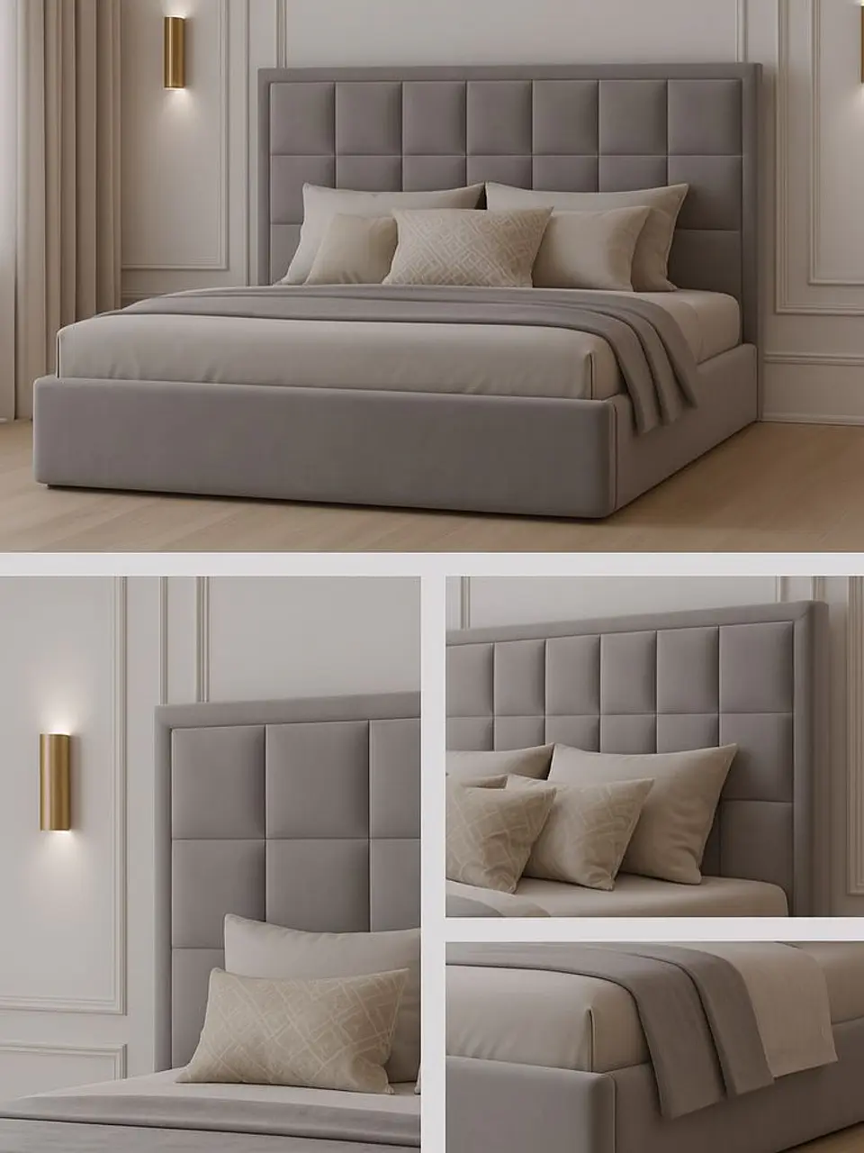 Cama con almacenamiento  1