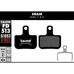 Pastilla  Galfer Sram Level, T, TL, TLM y Ultimate (2019-)