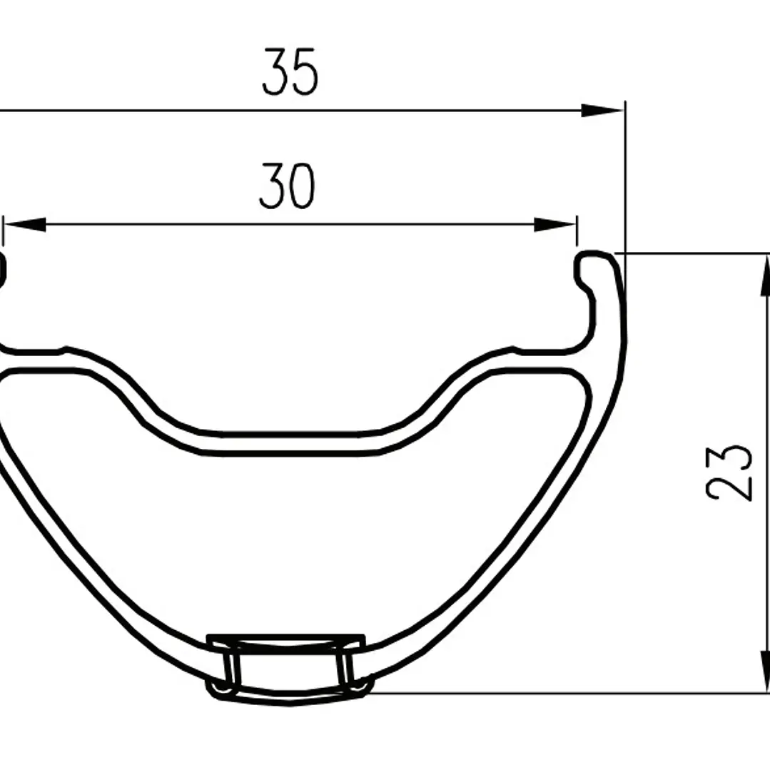 Alexrims Llanta Supra35 SSE 29