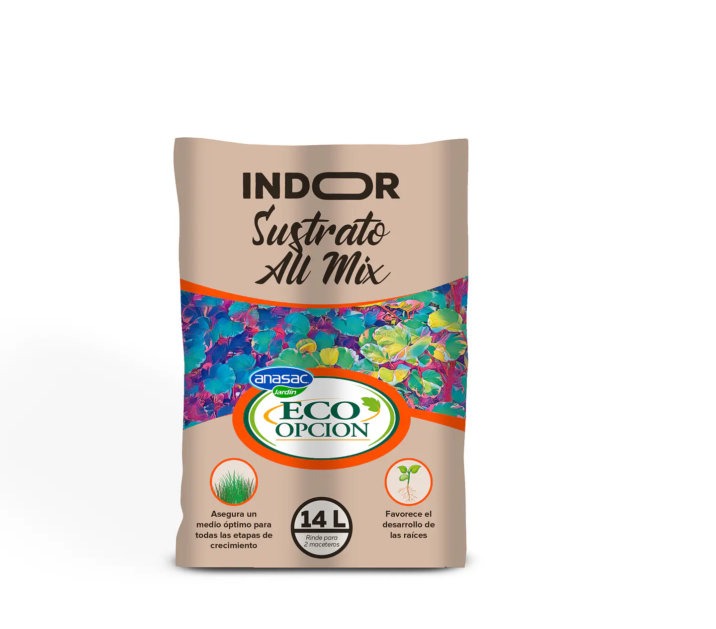 Sustrato all mix indoor 14 lts. 1