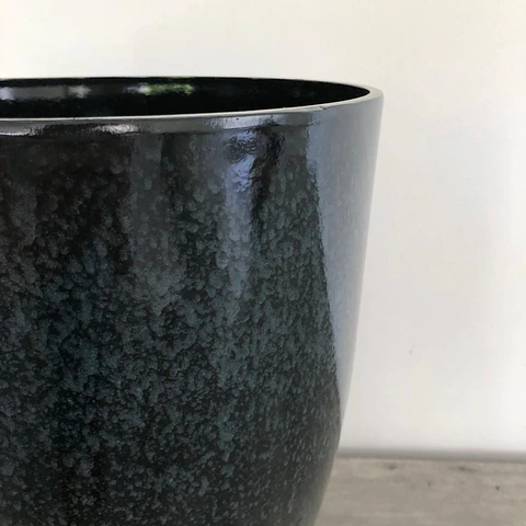 Macetero Deep Water Green alto