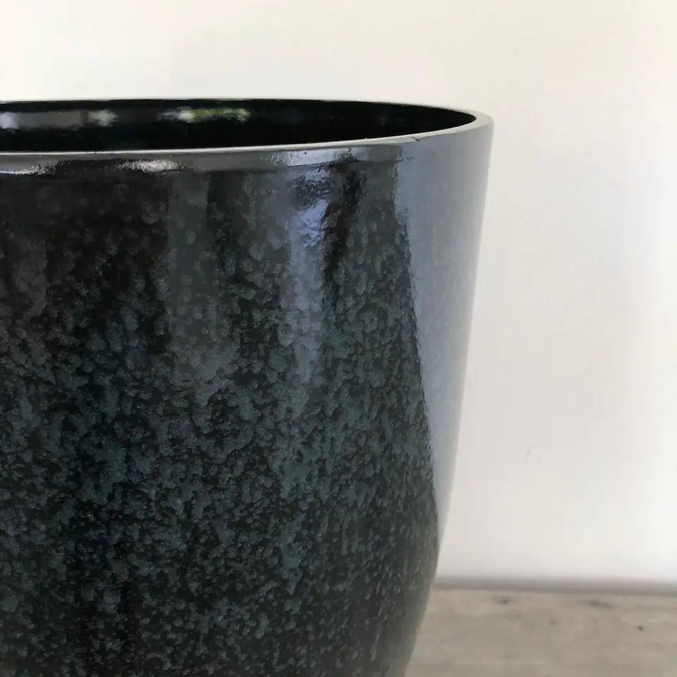 Macetero Deep Water Green alto 2