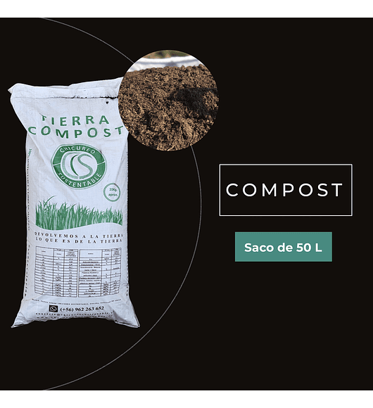 Compost Tierra Sustentable 50 Lts