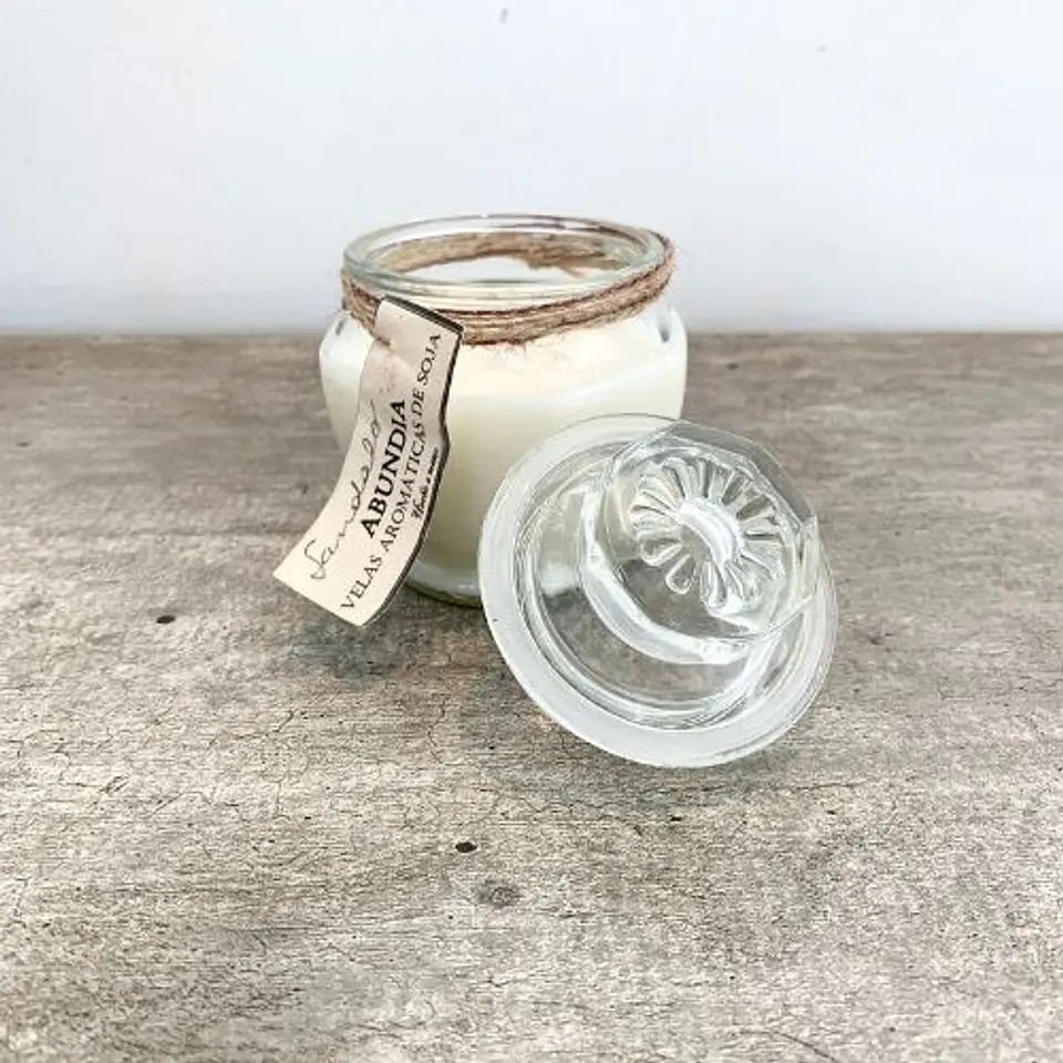 Vela de soya Sándalo 120 gr. 2