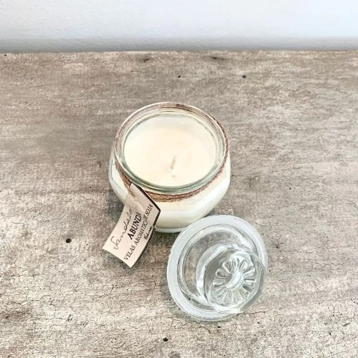 Vela de soya Sándalo 120 gr. 3