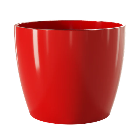 Maceta cerámica munique roja