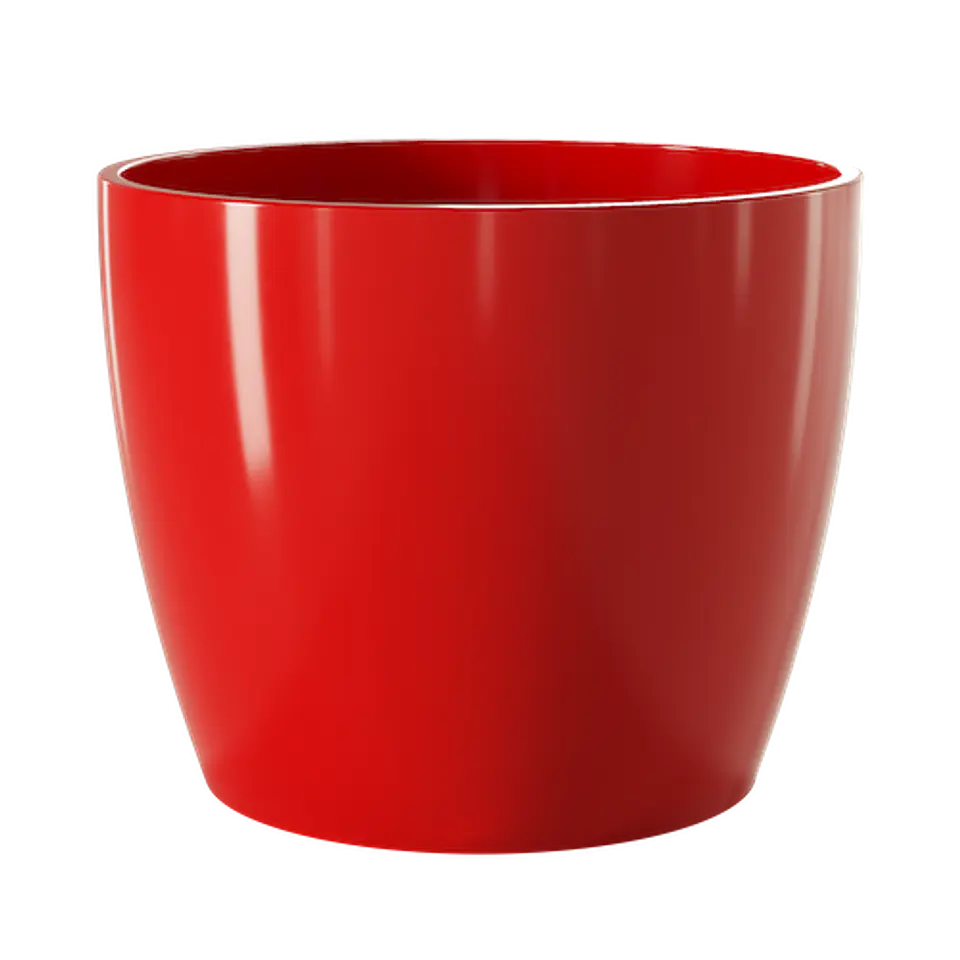 Maceta cerámica munique roja 1