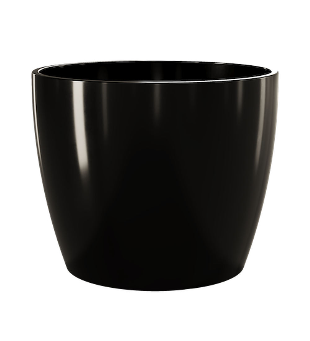 Maceta cerámica munique negra