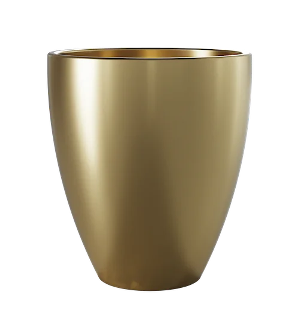 Maceta cerámica frankfurt oro