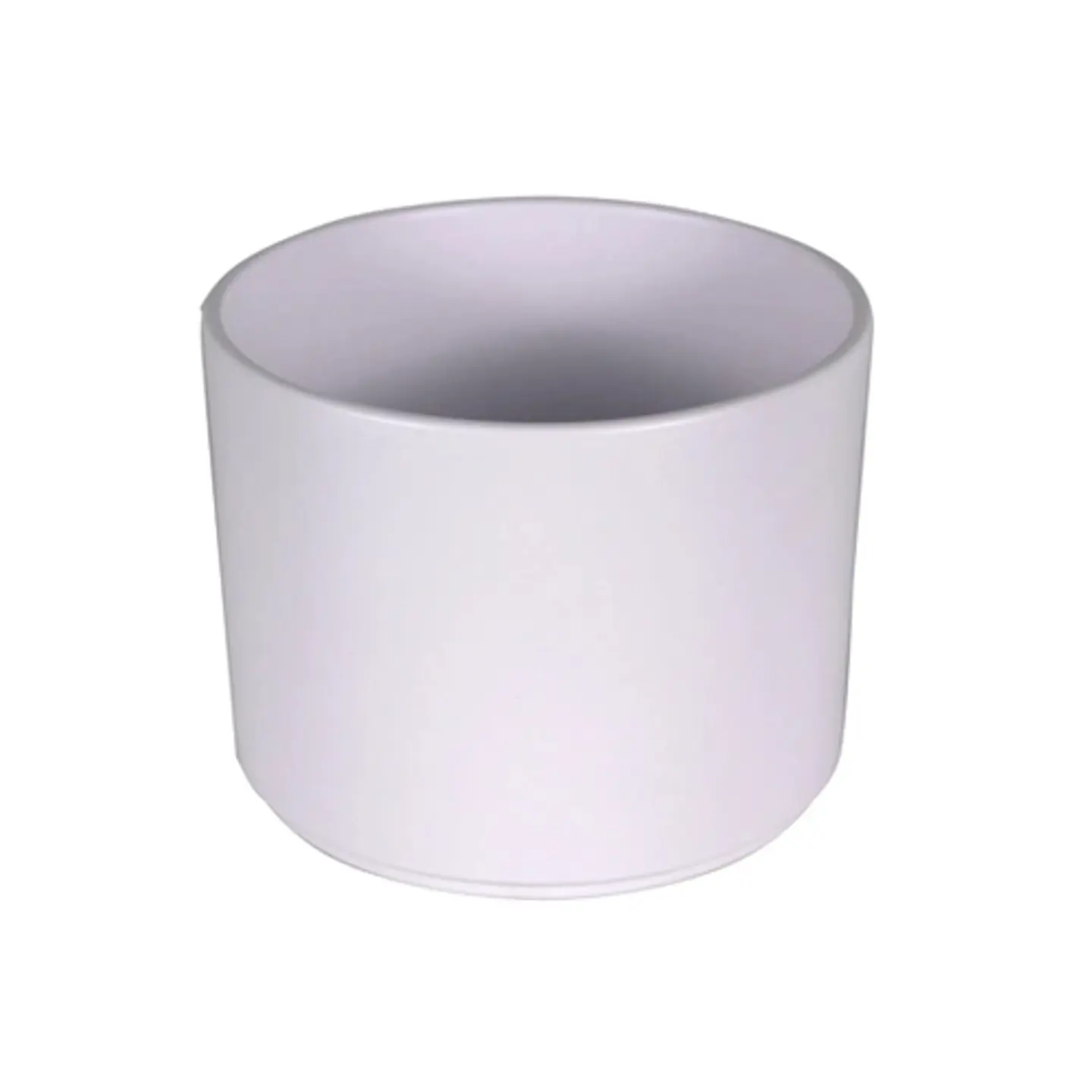 Maceta cerámica hanover blanco 1