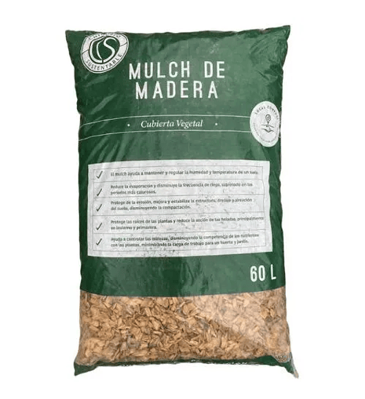 Mulch madera amarillo