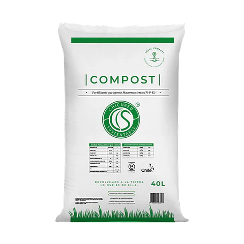 Compost Tierra Sustentable 40 Lts