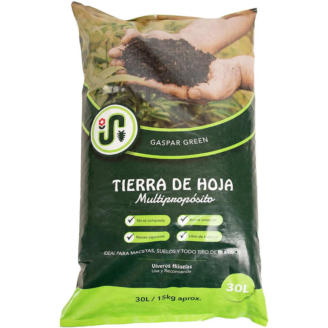 Tierra de hojas 30 lts. 1