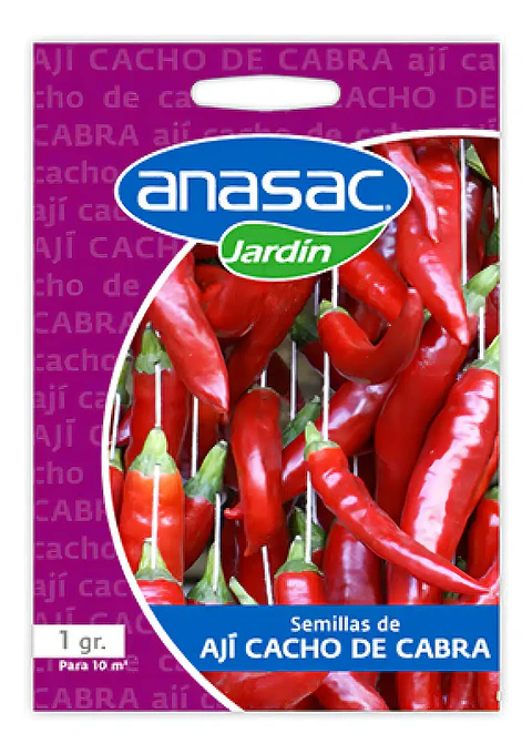 Semillas de ají cacho de cabra