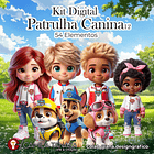 Kit Digital patrulha Canina 12 1