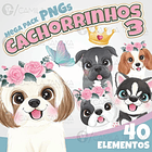 Kit Digital Cachorrinhos 3 1