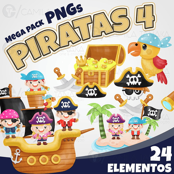 Kit Digital Piratas 4 1