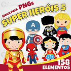 Kit Digital Super Herois 5 1