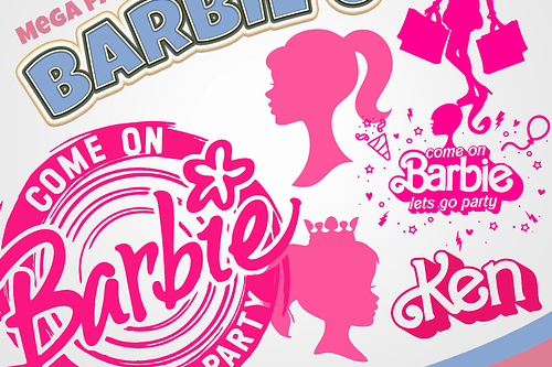 Kit Digital Barbie 6