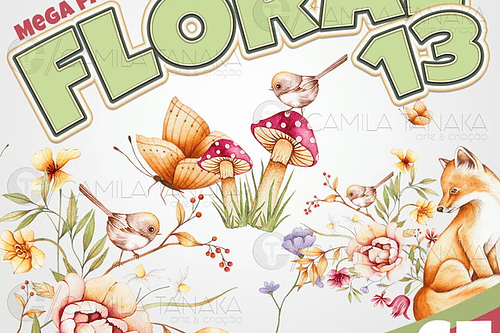 Kit Digital Floral 13