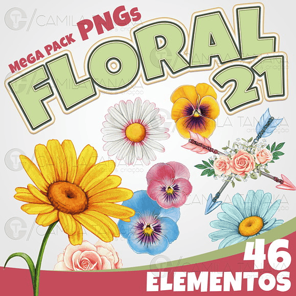 Kit Digital Floral 21