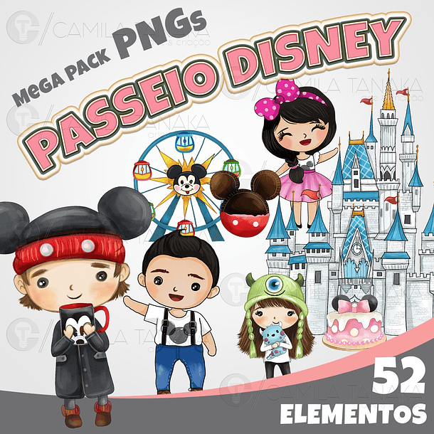 Kit Digital passeio disney