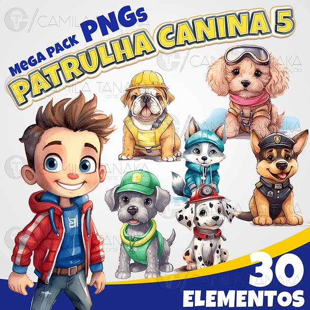 Kit Digital Patrulha Canina 5