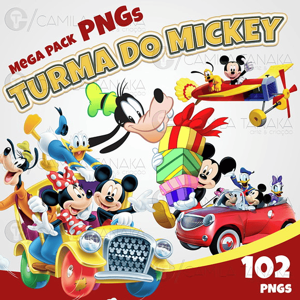 Kit Digital turma do mickey