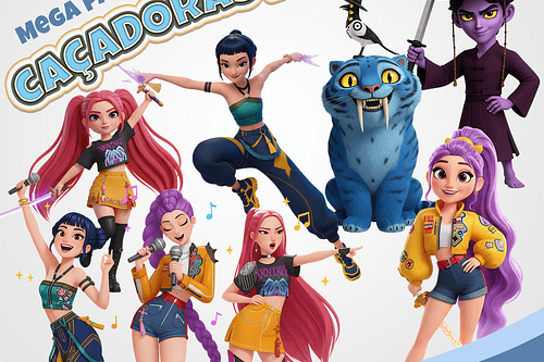 Kit Digital Caçadoras do Kpop Demon Hunters