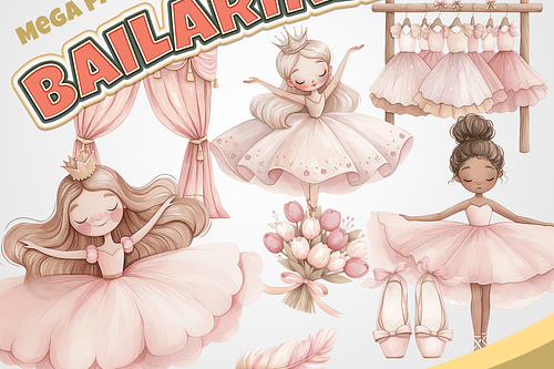 Kit Digital Bailarina 24