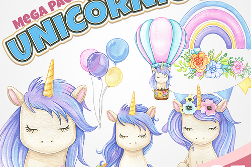 Kit Digital Unicornio 26