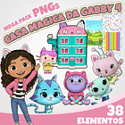 Kit Digital Casa Magica da Gabby 4 1