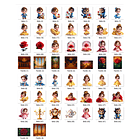 Kit Digital Princesa Bela 9 2